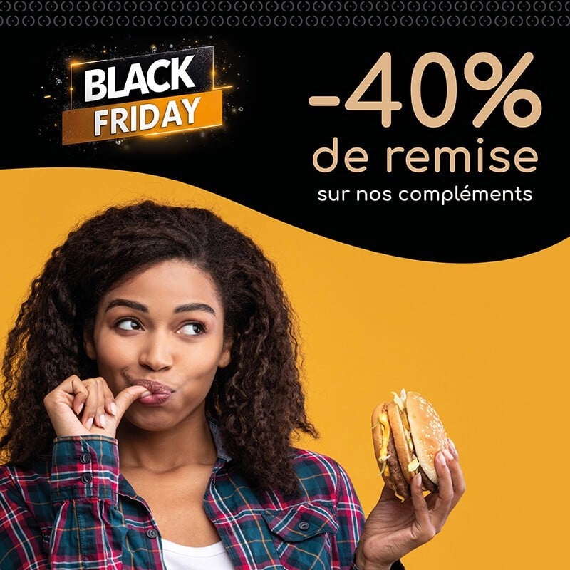 Black Friday : Jusqu'à -40%* !